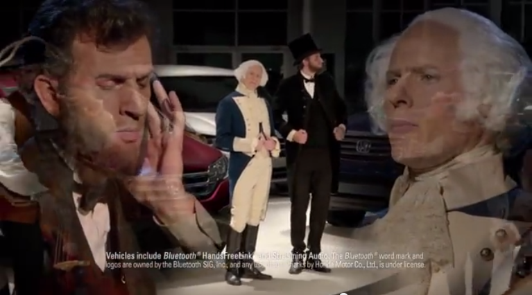 Honda-Presidents-Day-Commercial-Abraham-Lincoln-George-Washington