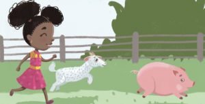 African Childrens Books - Mofolusho and Curry the goat