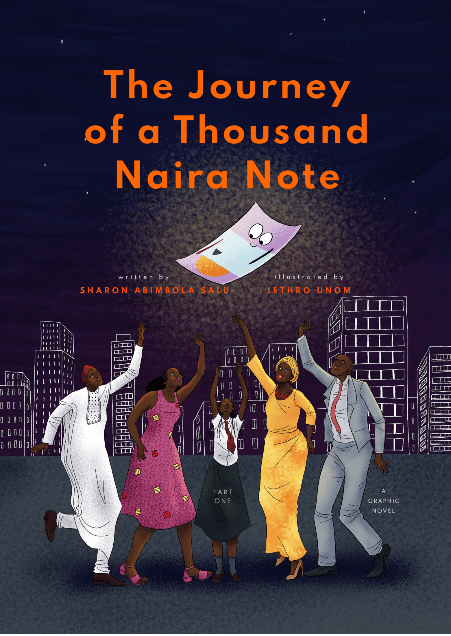Part 1 - eBook Cover - The Journey of a Thousand Naira Note Nigerian Graphic Novel